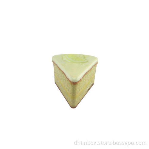 triangle tin, triangular box, metal triangular box